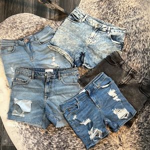 ❗️FIVE❗️PAIRS OF ASOS MENS SHORT SHORTS